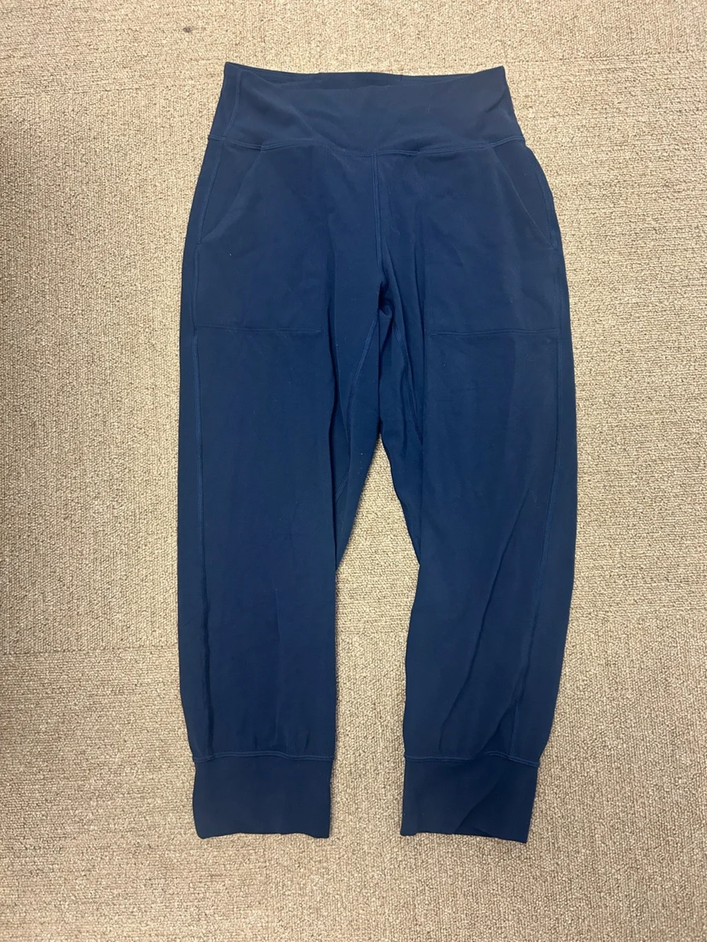 Lululemon Align High-Rise Jogger Crop 23” True Navy Nulu Yoga Pants Size 6